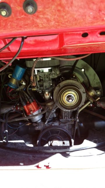 1972 BLACK / RED Volkswagen Bus/Vanagon Van Camper