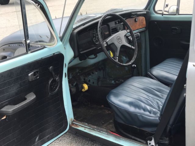 1972 GUNMETAL GRAY Volkswagen Beetle - Classic Coupe