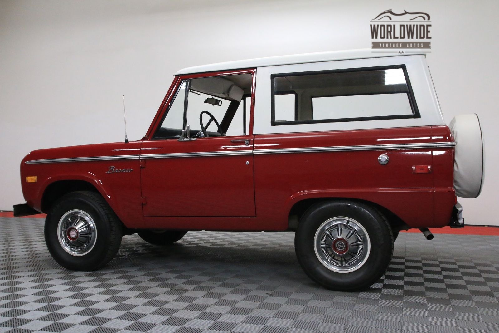 1972 Red Ford Bronco