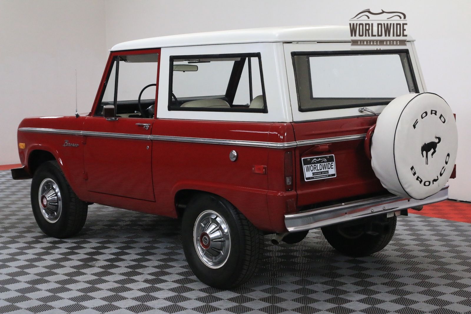 1972 Red Ford Bronco