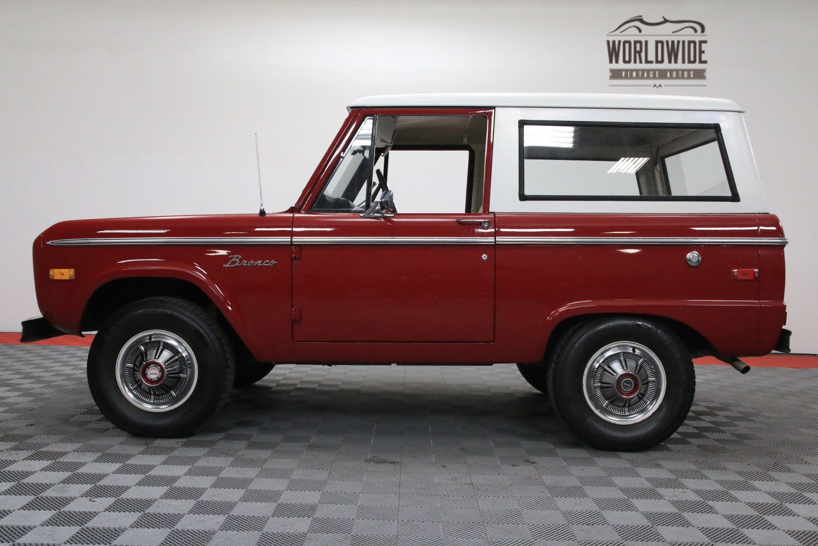 1972 Red Ford Bronco