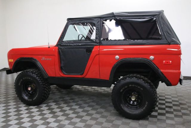 1972 Red Ford Bronco