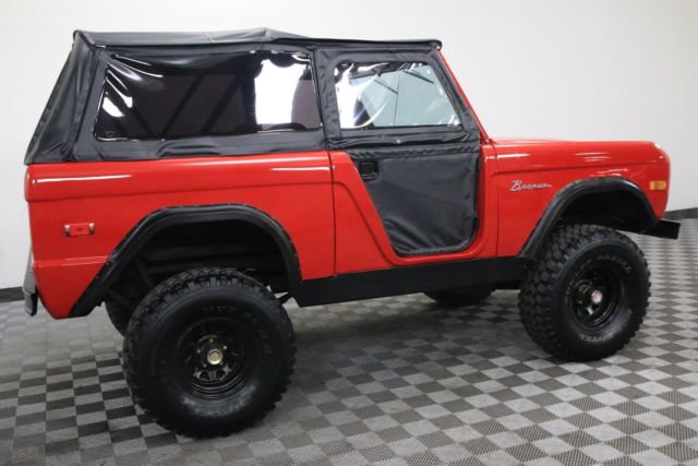 1972 Red Ford Bronco