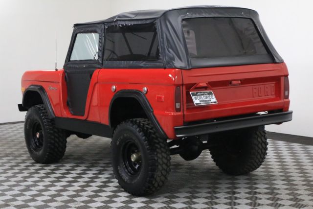 1972 Red Ford Bronco