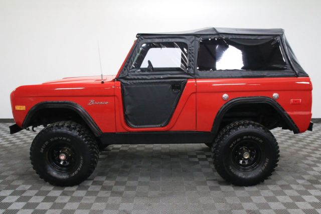 1972 Red Ford Bronco