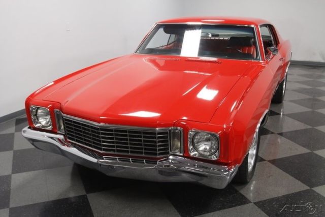1972 Red Chevrolet Monte Carlo