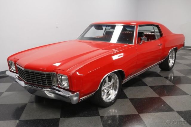 1972 Red Chevrolet Monte Carlo
