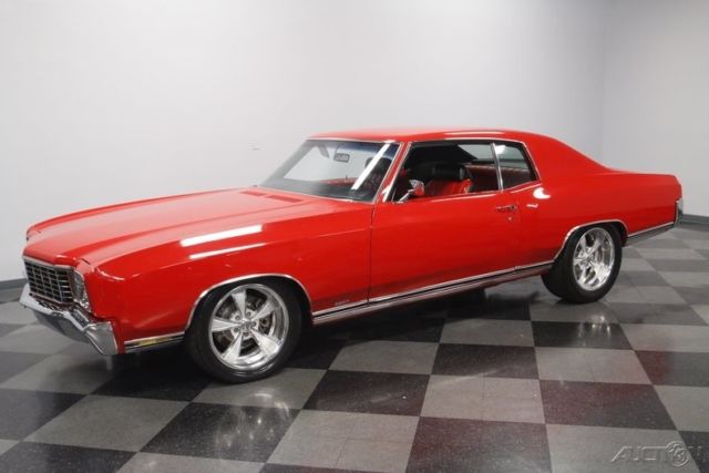 1972 Red Chevrolet Monte Carlo