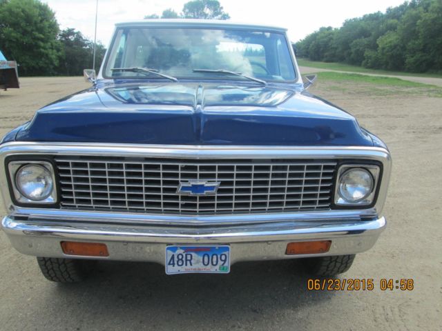 1972 Blue & White Chevrolet Other Pickups 2 Door