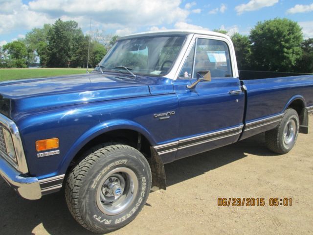 1972 Blue & White Chevrolet Other Pickups 2 Door