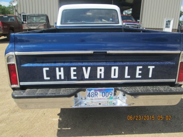 1972 Blue & White Chevrolet Other Pickups 2 Door