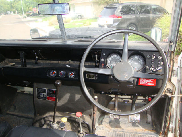 1972 White Land Rover Series 3 LWB Wagon