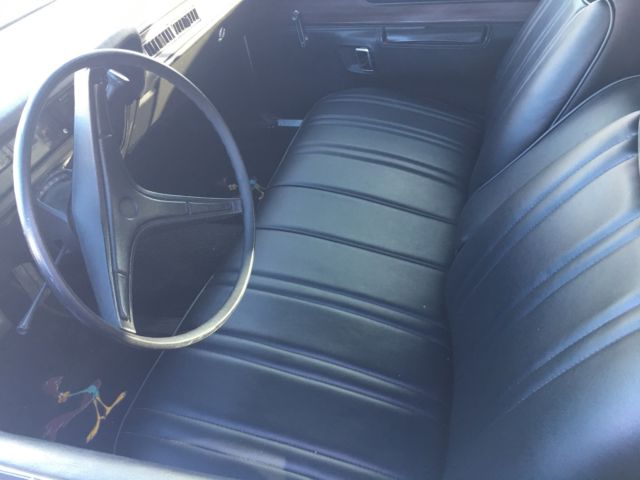 1972 White Plymouth Satellite Coupe