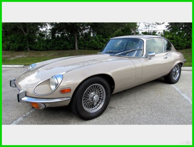 1972 Tan Jaguar E-Type
