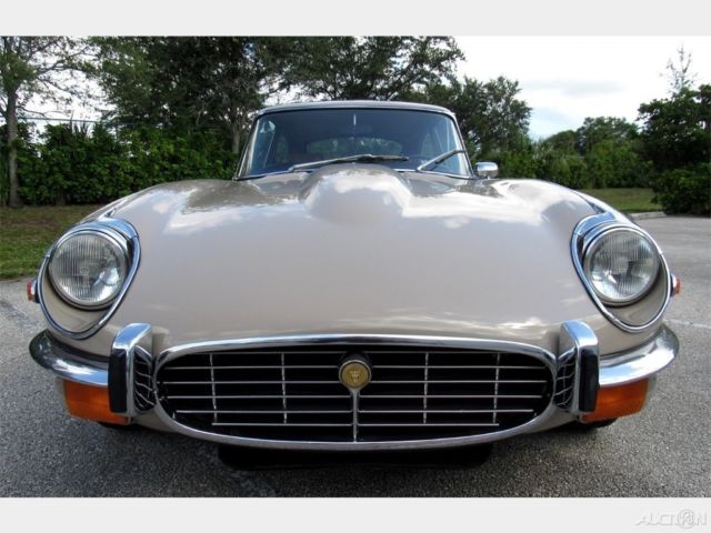 1972 Tan Jaguar E-Type