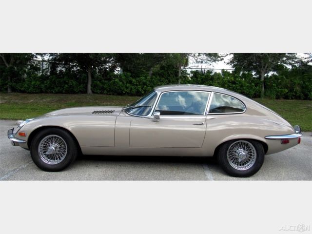 1972 Tan Jaguar E-Type