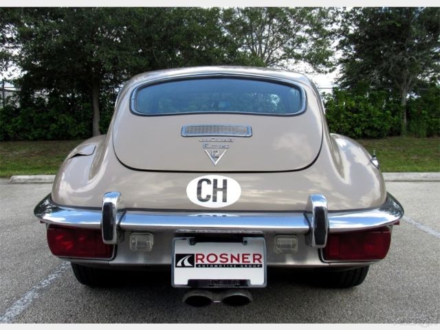 1972 Tan Jaguar E-Type
