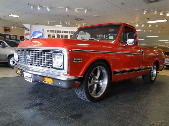 1972 Red Chevrolet C-10