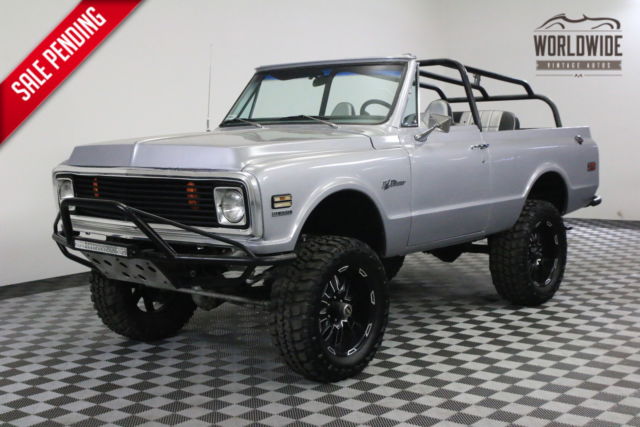1972 Silver Chevrolet Blazer