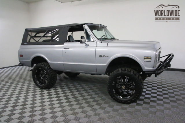 1972 Silver Chevrolet Blazer