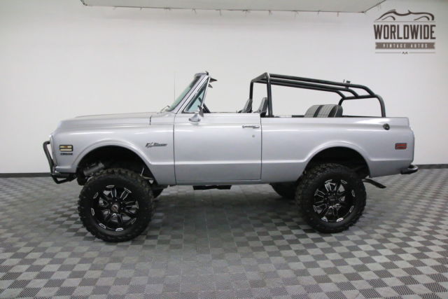 1972 Silver Chevrolet Blazer