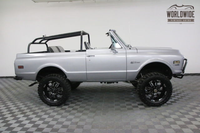 1972 Silver Chevrolet Blazer