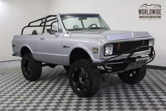 1972 Silver Chevrolet Blazer