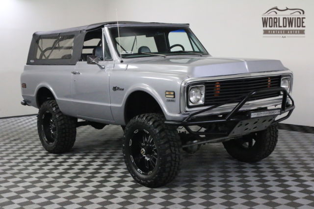 1972 Silver Chevrolet Blazer