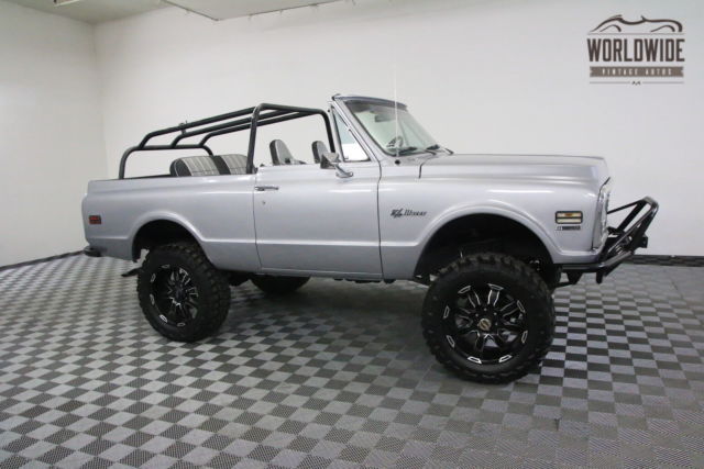 1972 Silver Chevrolet Blazer