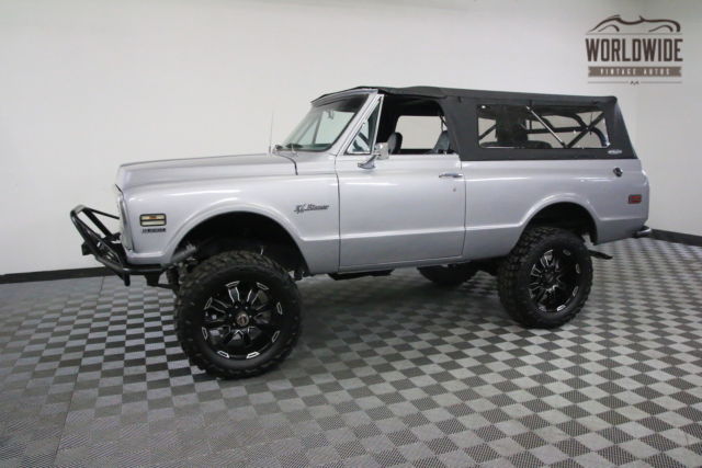 1972 Silver Chevrolet Blazer