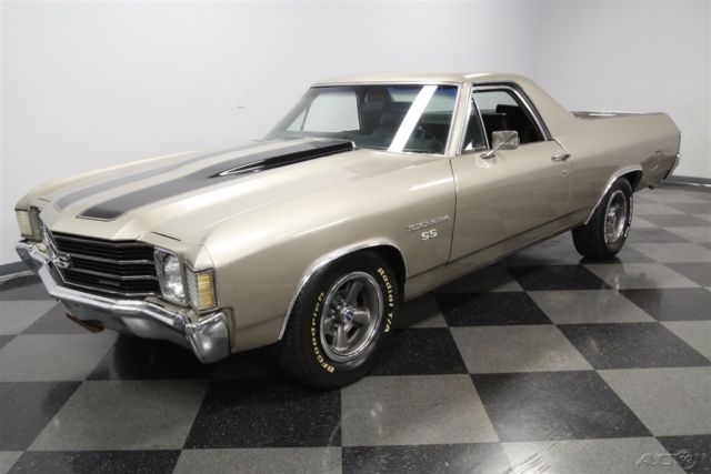 1972 Silver Chevrolet El Camino