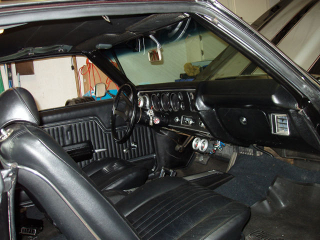 1972 Black Chevrolet Chevelle Coupe