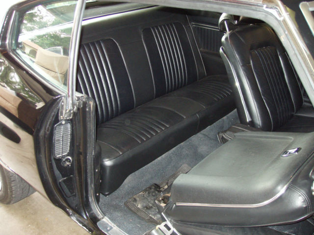 1972 Black Chevrolet Chevelle Coupe