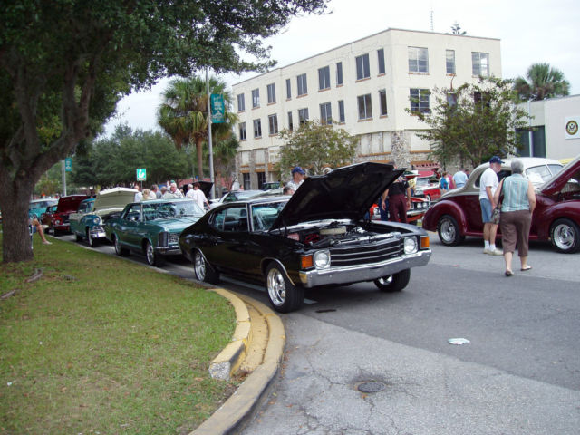 1972 Black Chevrolet Chevelle Coupe