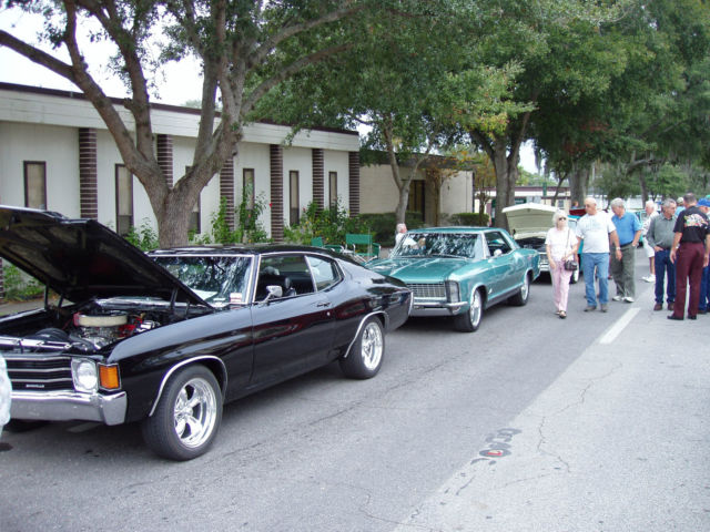 1972 Black Chevrolet Chevelle Coupe