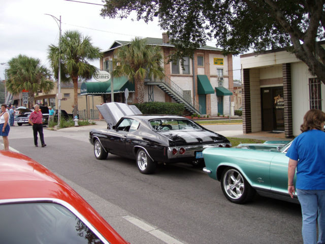 1972 Black Chevrolet Chevelle Coupe