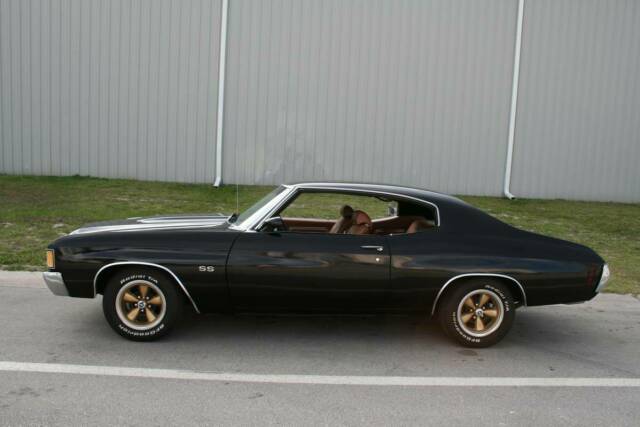1972 Black Chevrolet Chevelle Coupe
