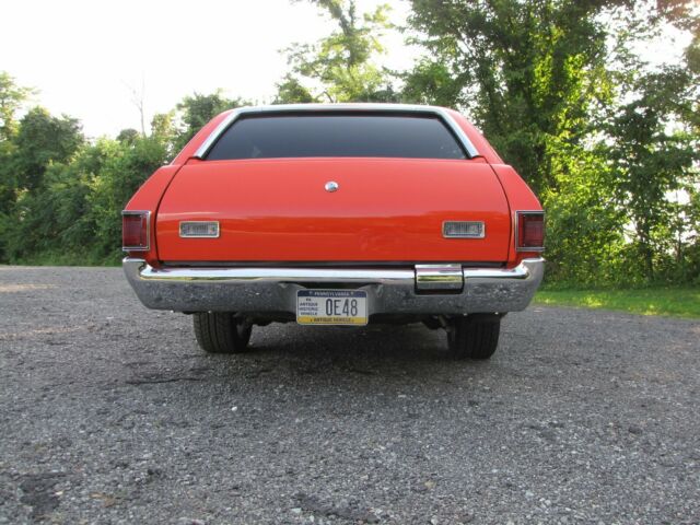 1972 Orange Chevrolet Chevelle Wagon