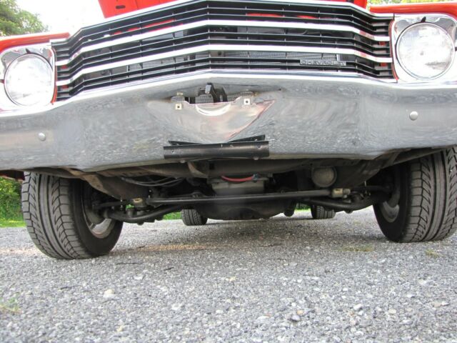 1972 Orange Chevrolet Chevelle Wagon