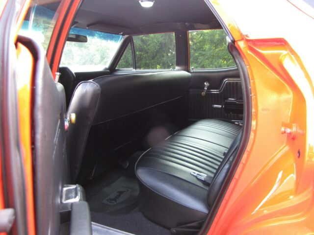 1972 Orange Chevrolet Chevelle Wagon