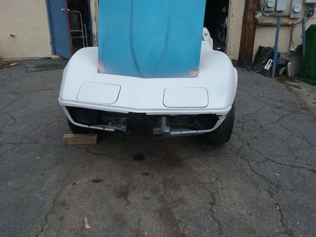 1972 Silver Chevrolet Corvette Coupe