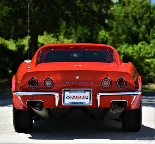 1972 Red Chevrolet Corvette