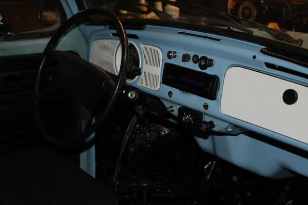 1972 Blue Volkswagen Beetle - Classic Sedan