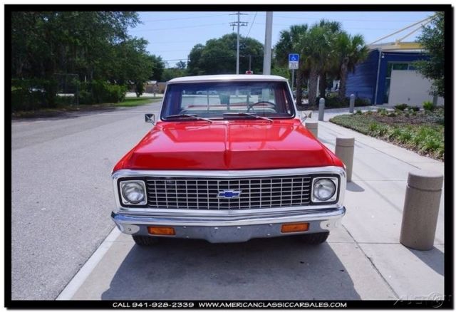 1972 White Chevrolet C-10