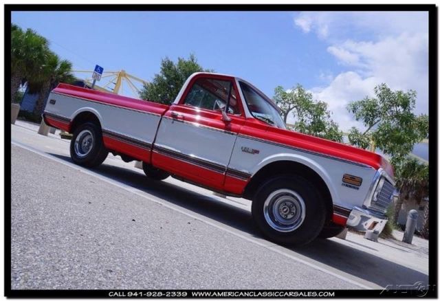 1972 White Chevrolet C-10