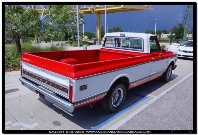 1972 White Chevrolet C-10