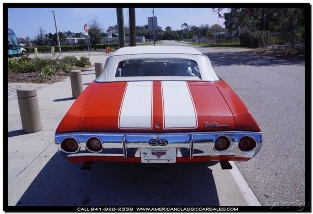 1972 Orange Chevrolet Chevelle
