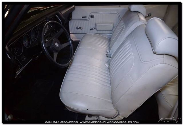 1972 Orange Chevrolet Chevelle