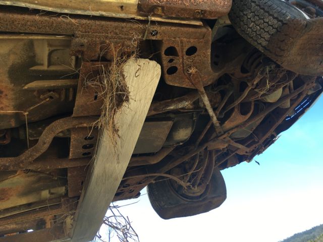 1972 Yellow Ford Thunderbird Coupe