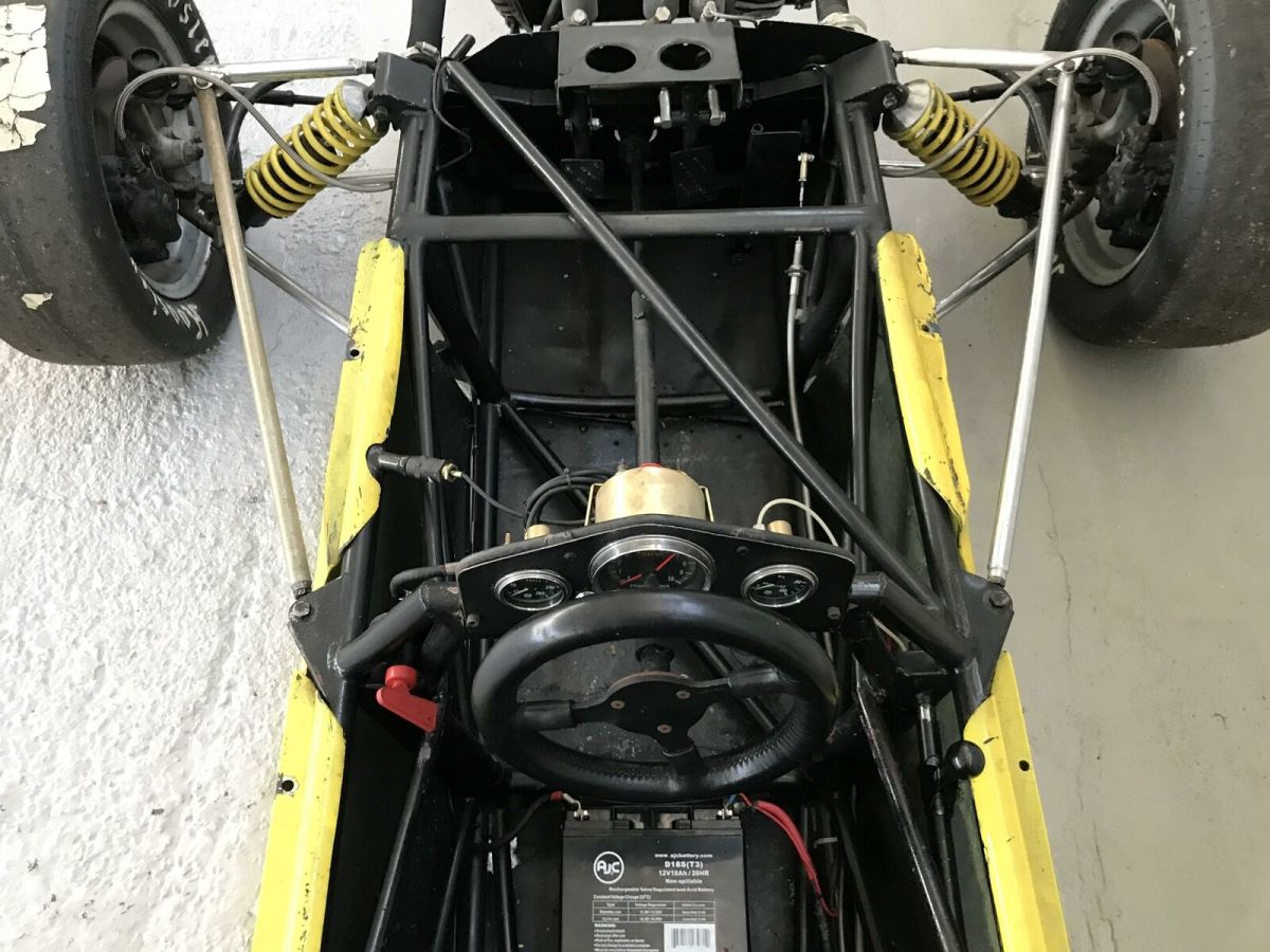 1972 Yellow Titan Mk6 Formula Ford Vintage Racecar